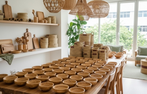 Scale Meets Sustainability: Inside Vietnam's Leading High-Volume Homeware Supplier & Handicraft Manufacturer